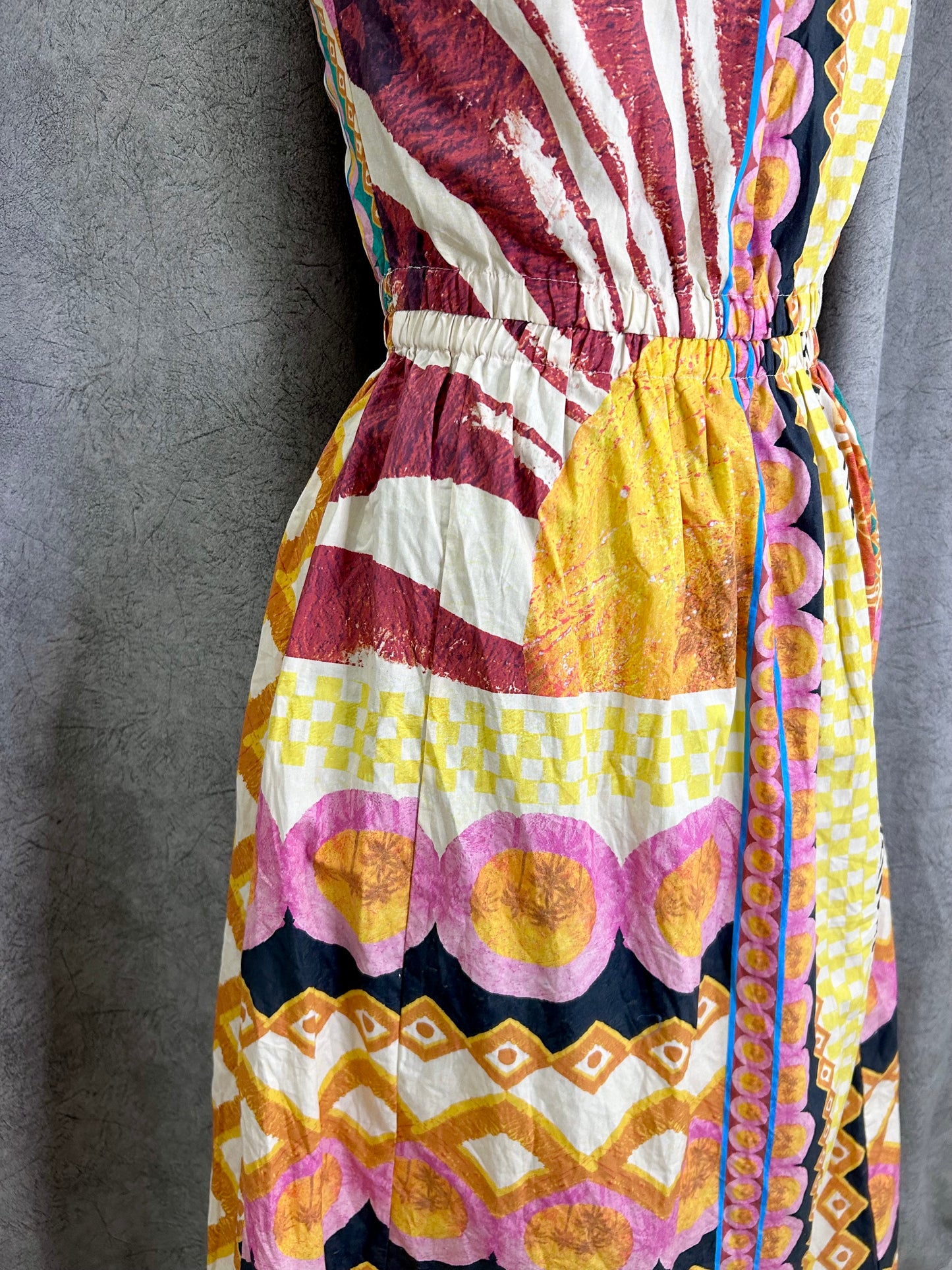Multi Colour Atlas Maxi Slip Dress