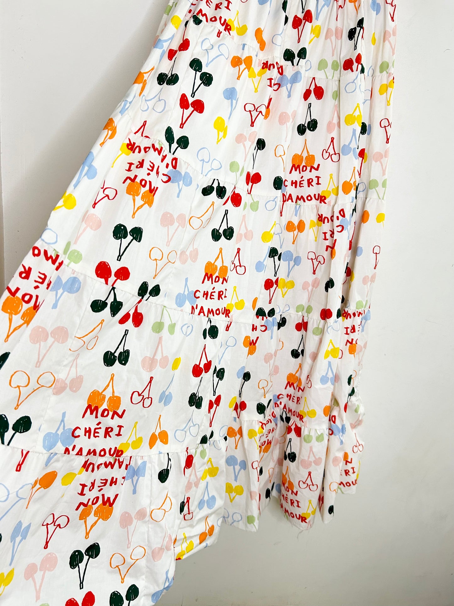 Cherry Print Skirt