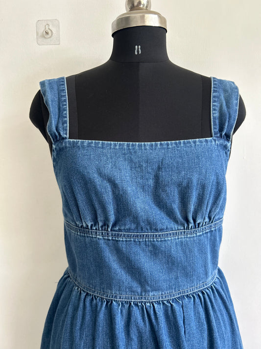Denim Dress: 38”