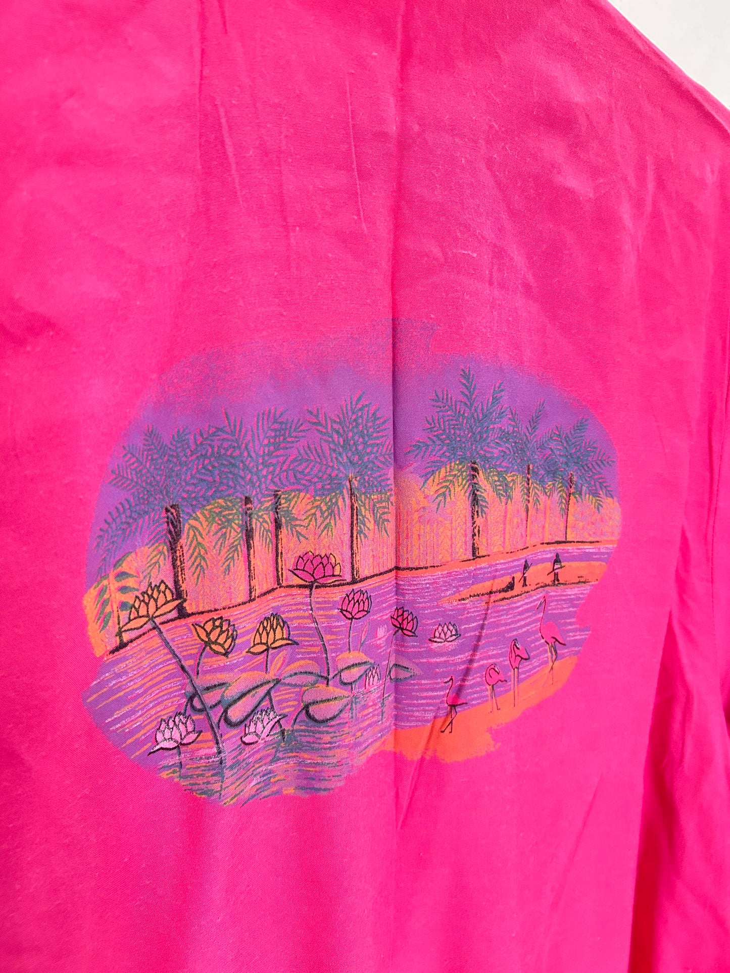 Flamingo Print Shirt