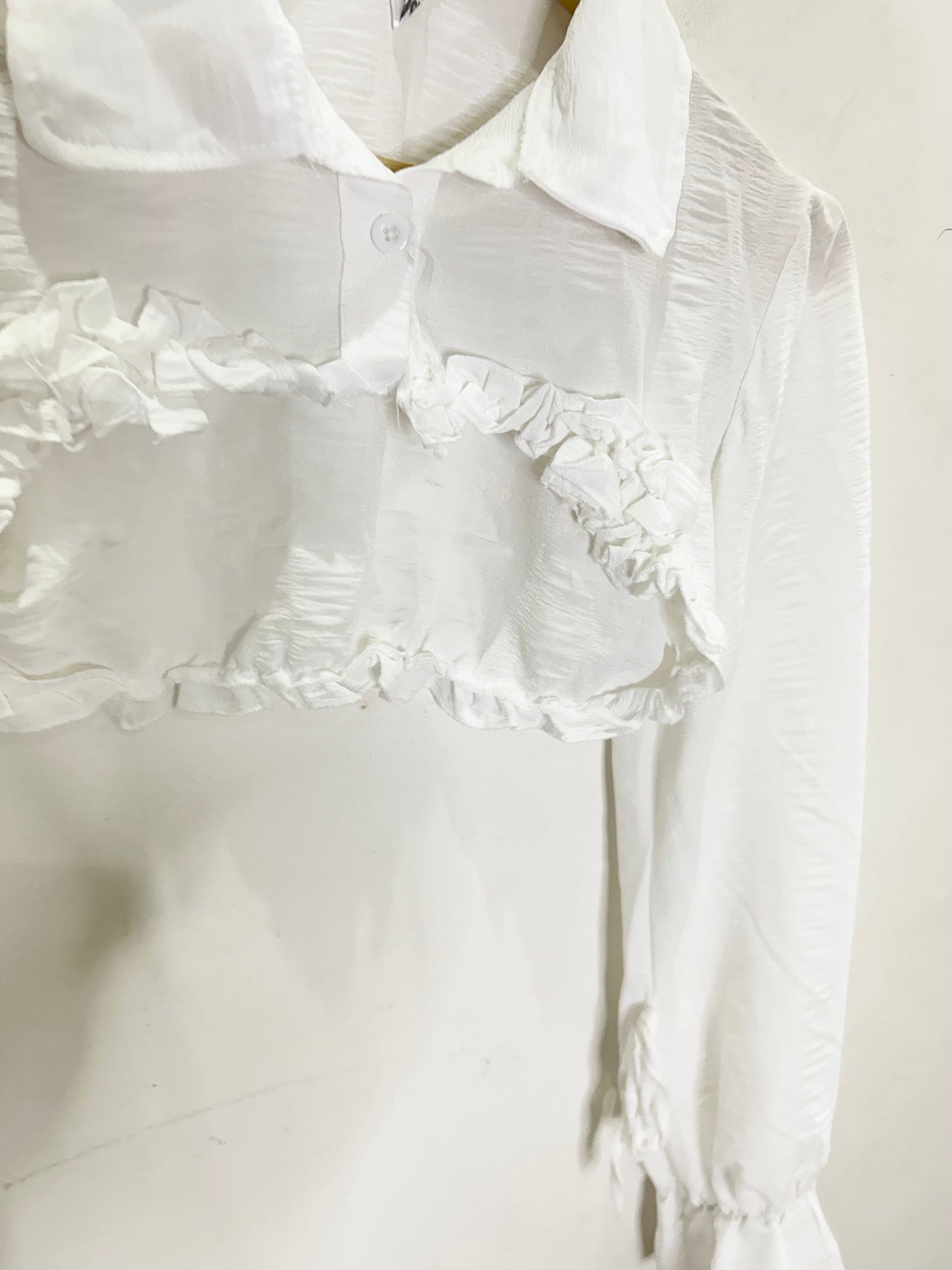 Ruffle Bolero: Chest-36”