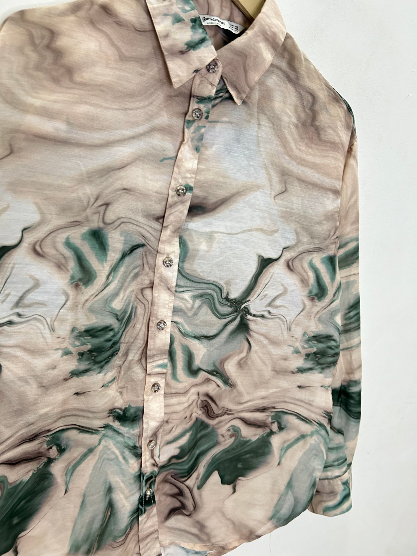 Abstracted Printed Shirt