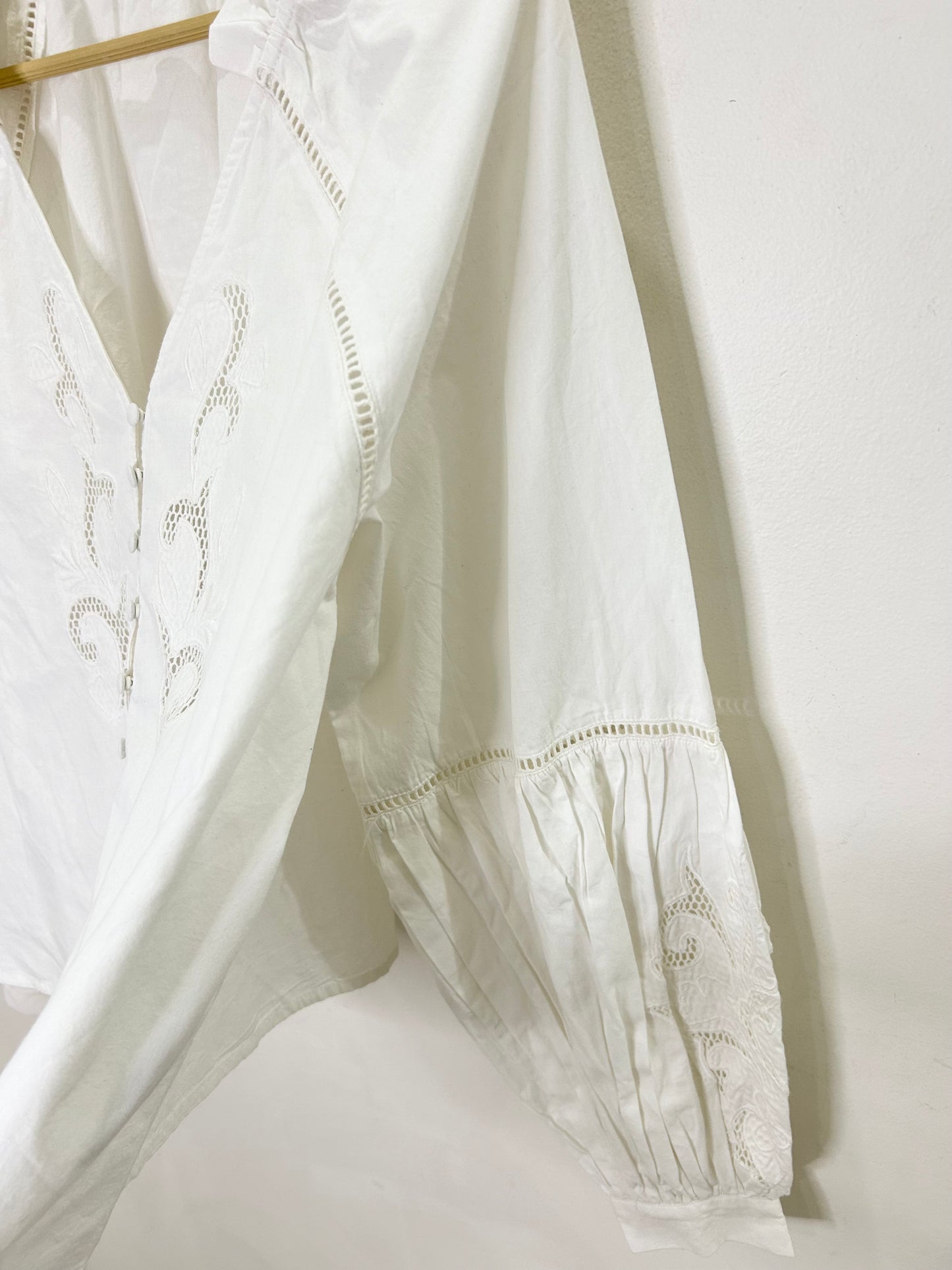 White Cotton Blouse