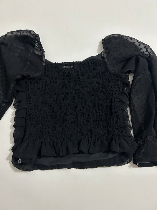 Black Solid Top