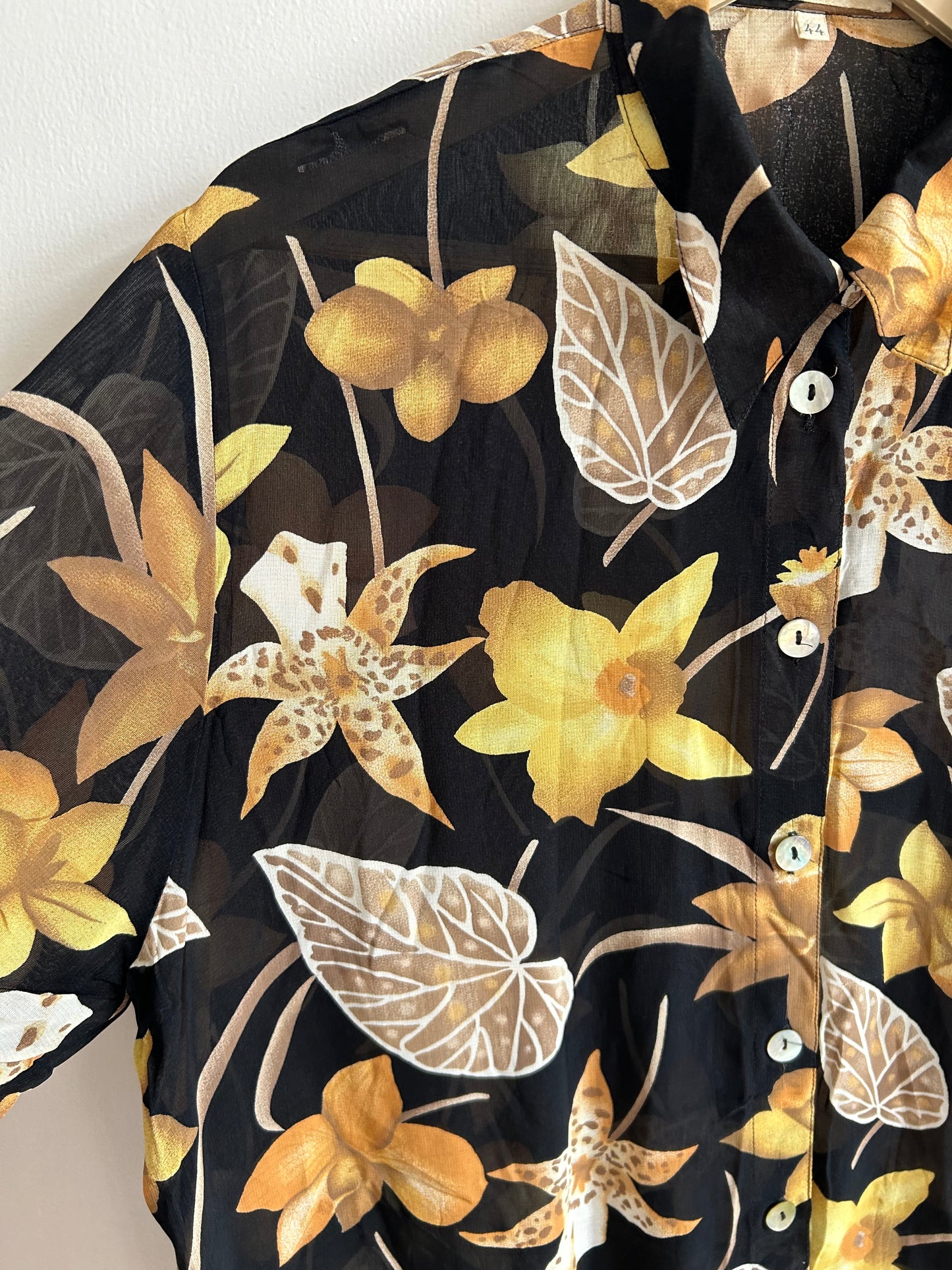 Leafy Print Shirt
