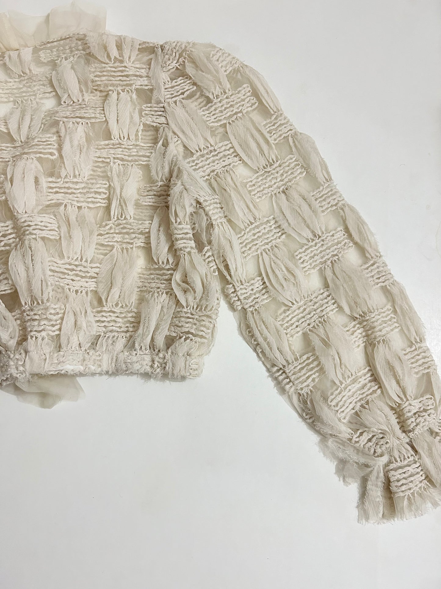 Knit Blouse Top