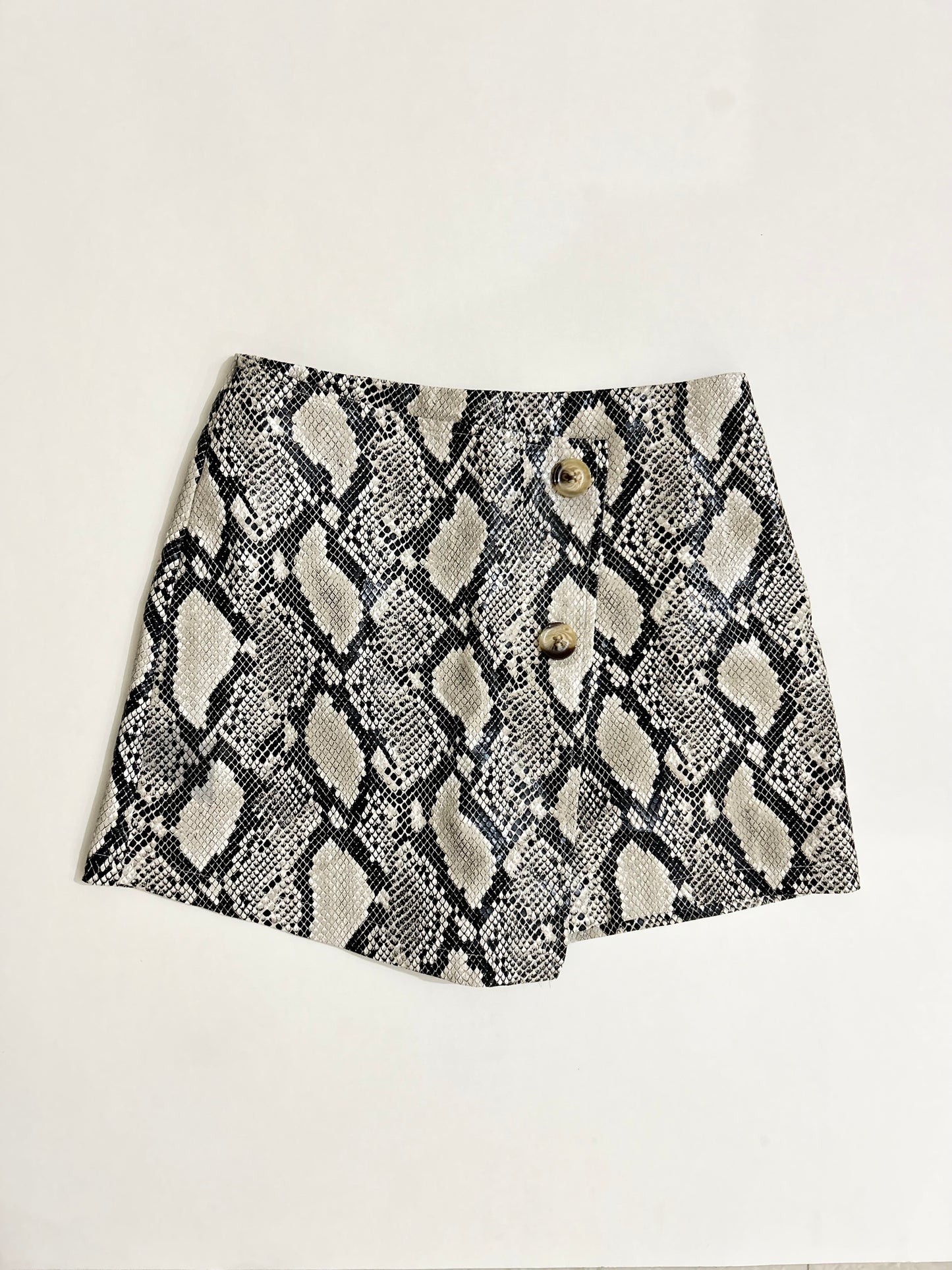 Snake Print Skort