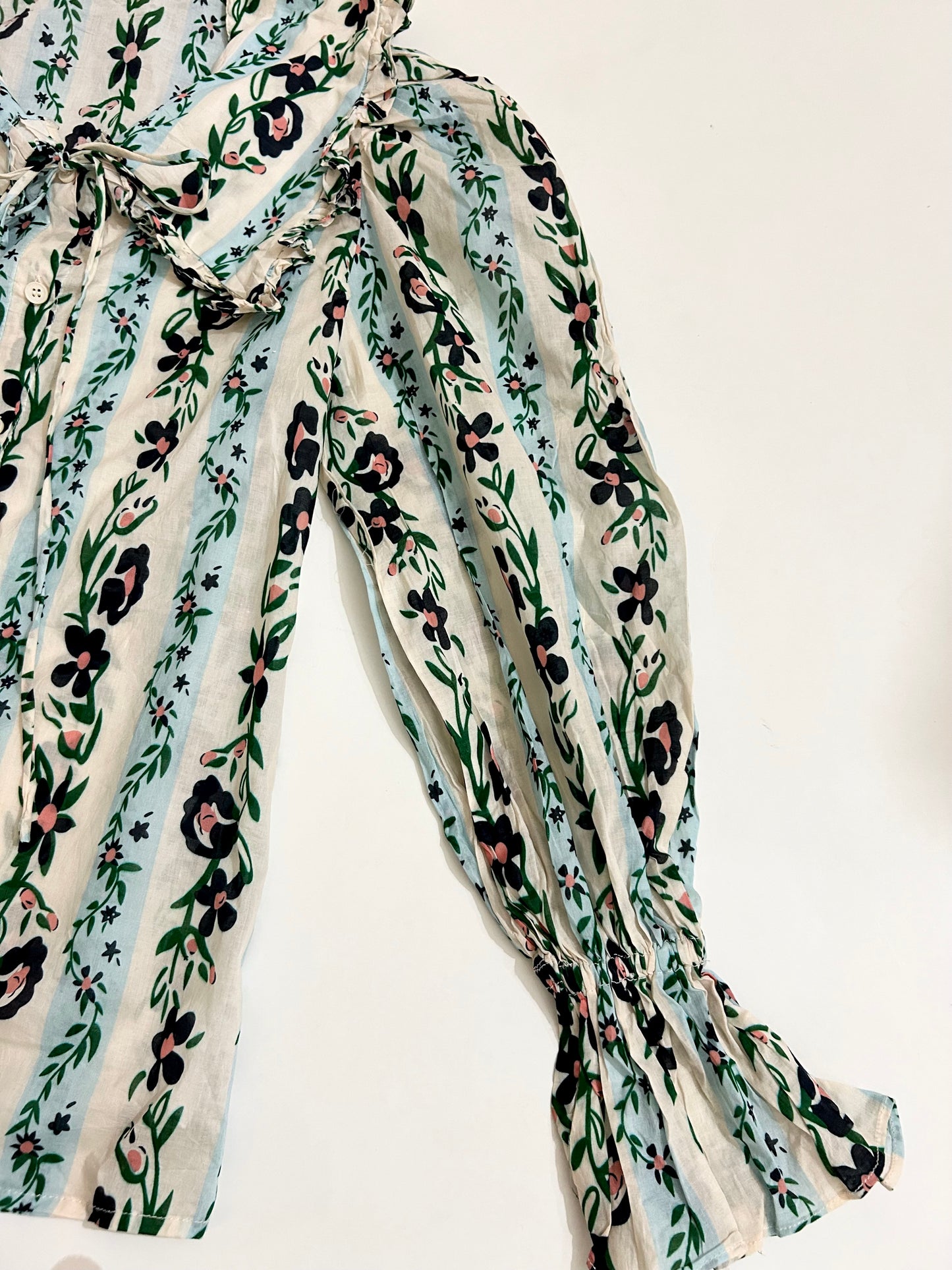 Ruffle Floral Top