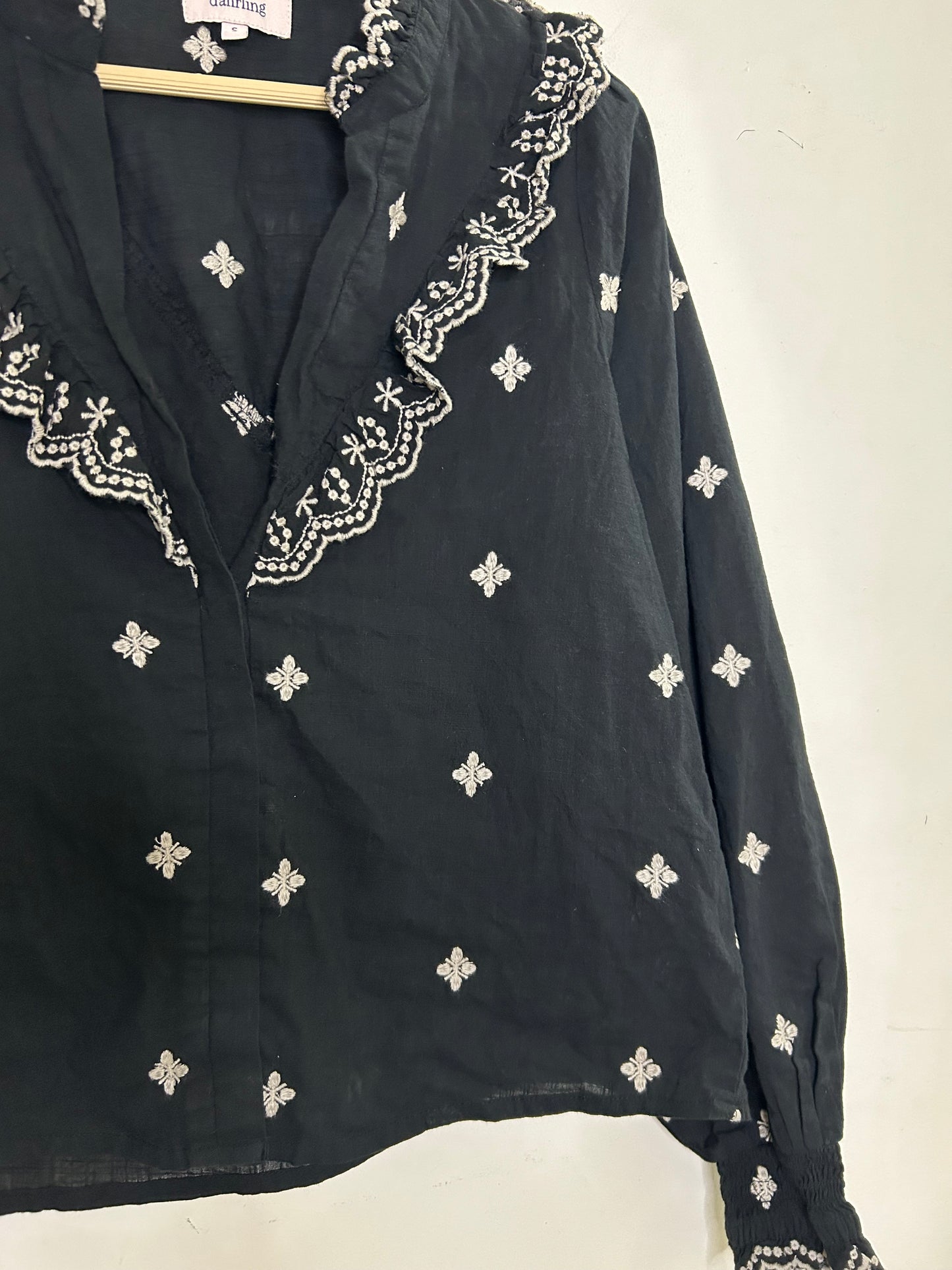 Black Cotton Top
