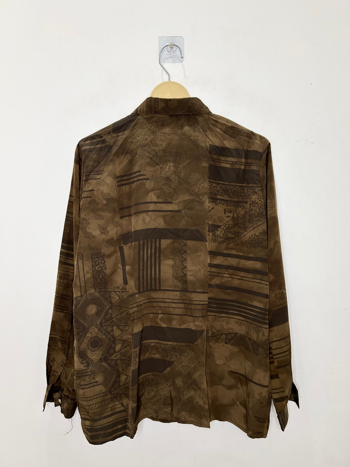 Brown Motif Shirt