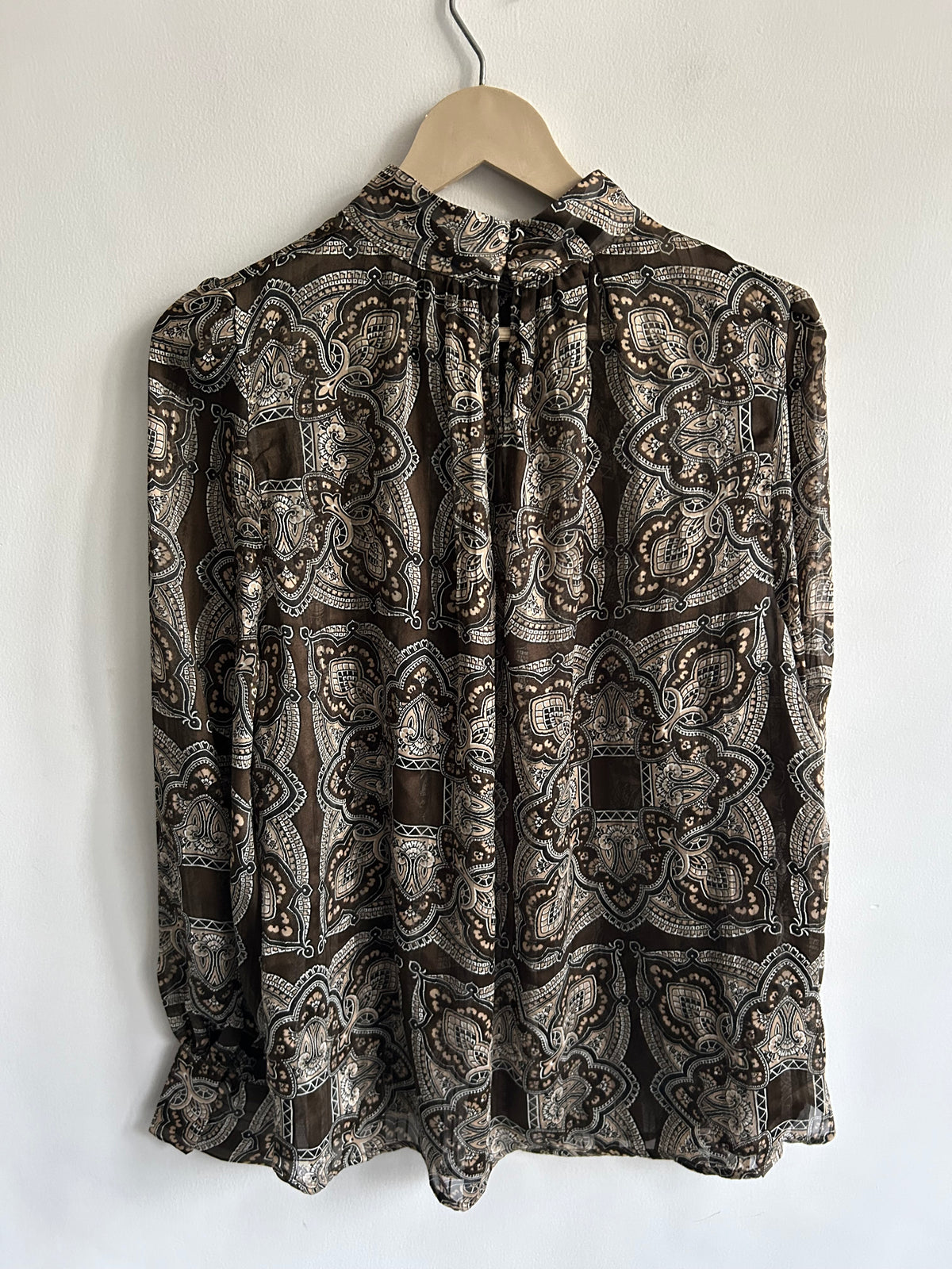 Paisley Brown Top: 44”