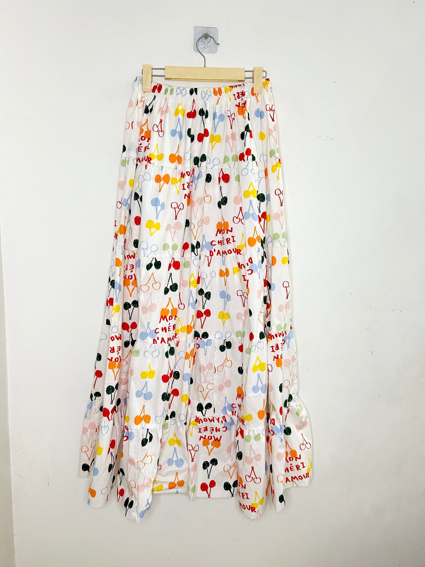 Cherry Print Skirt
