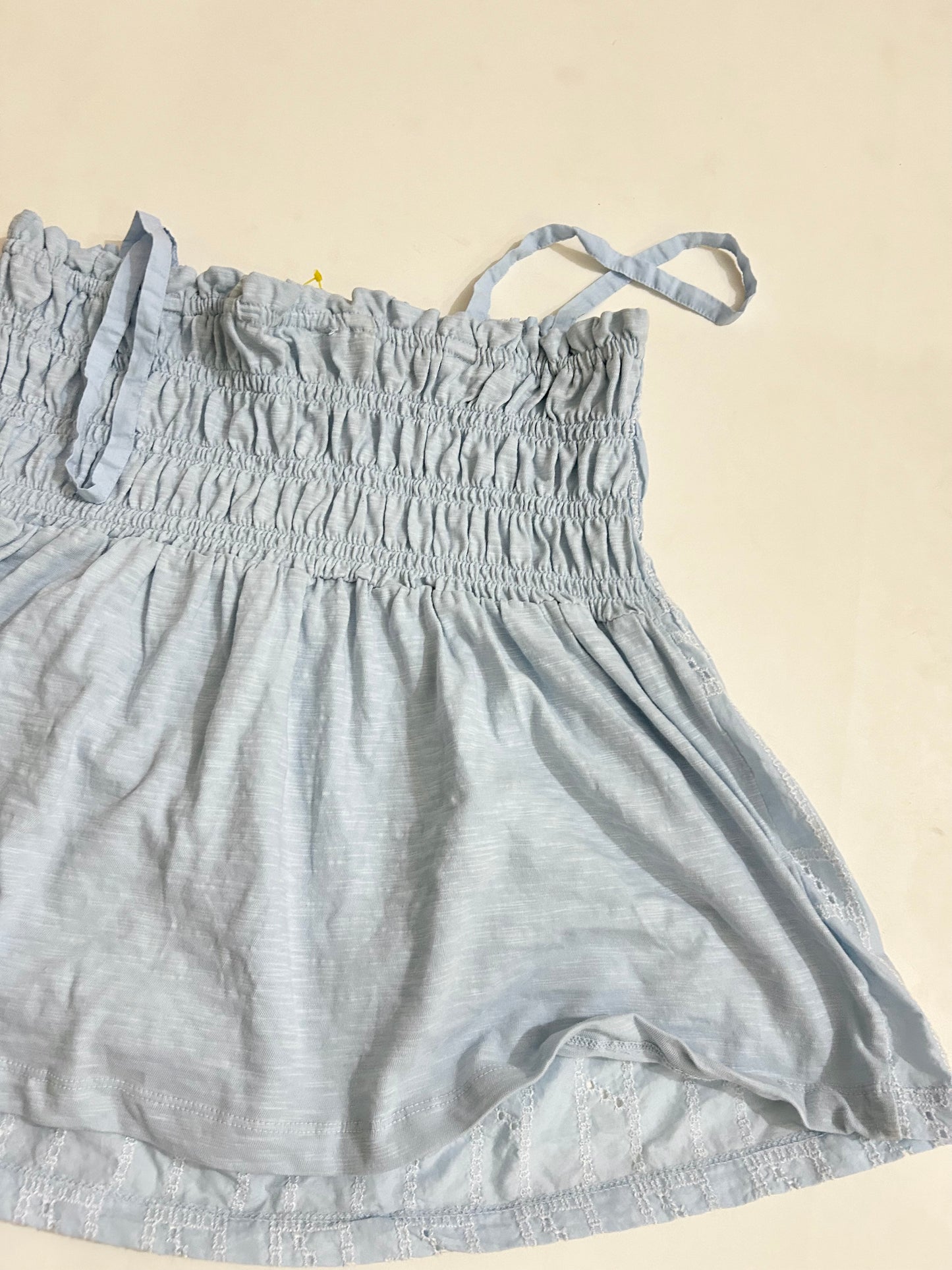 NEXT Sleeveless Shirred Broderie Cami