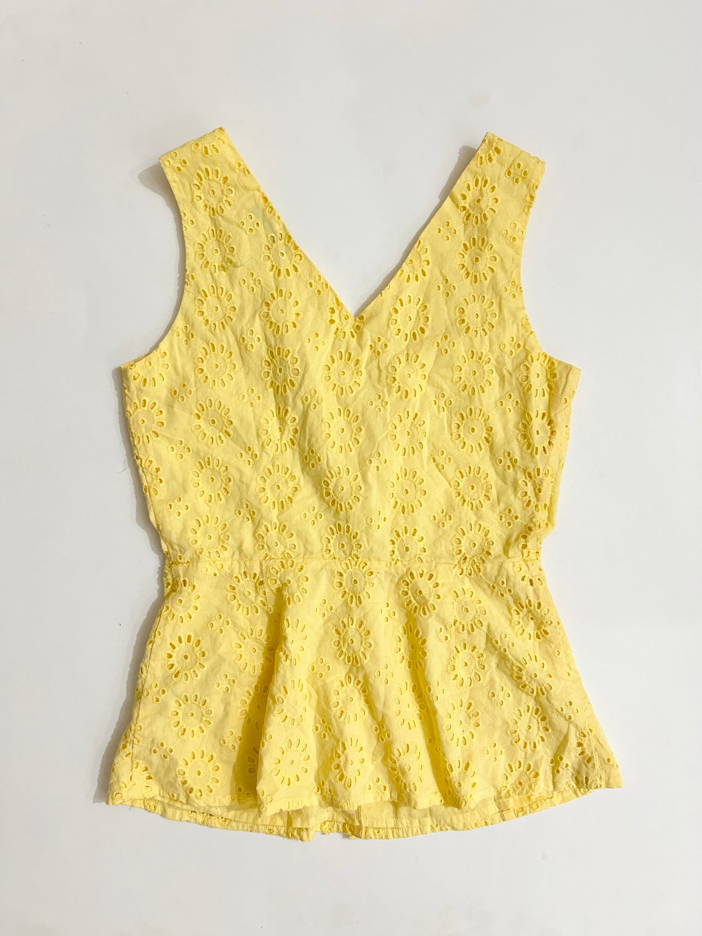 Cotton Yellow Top