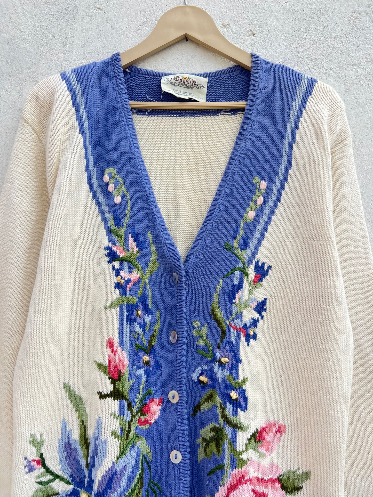 Susan Bristol Floral Sweater