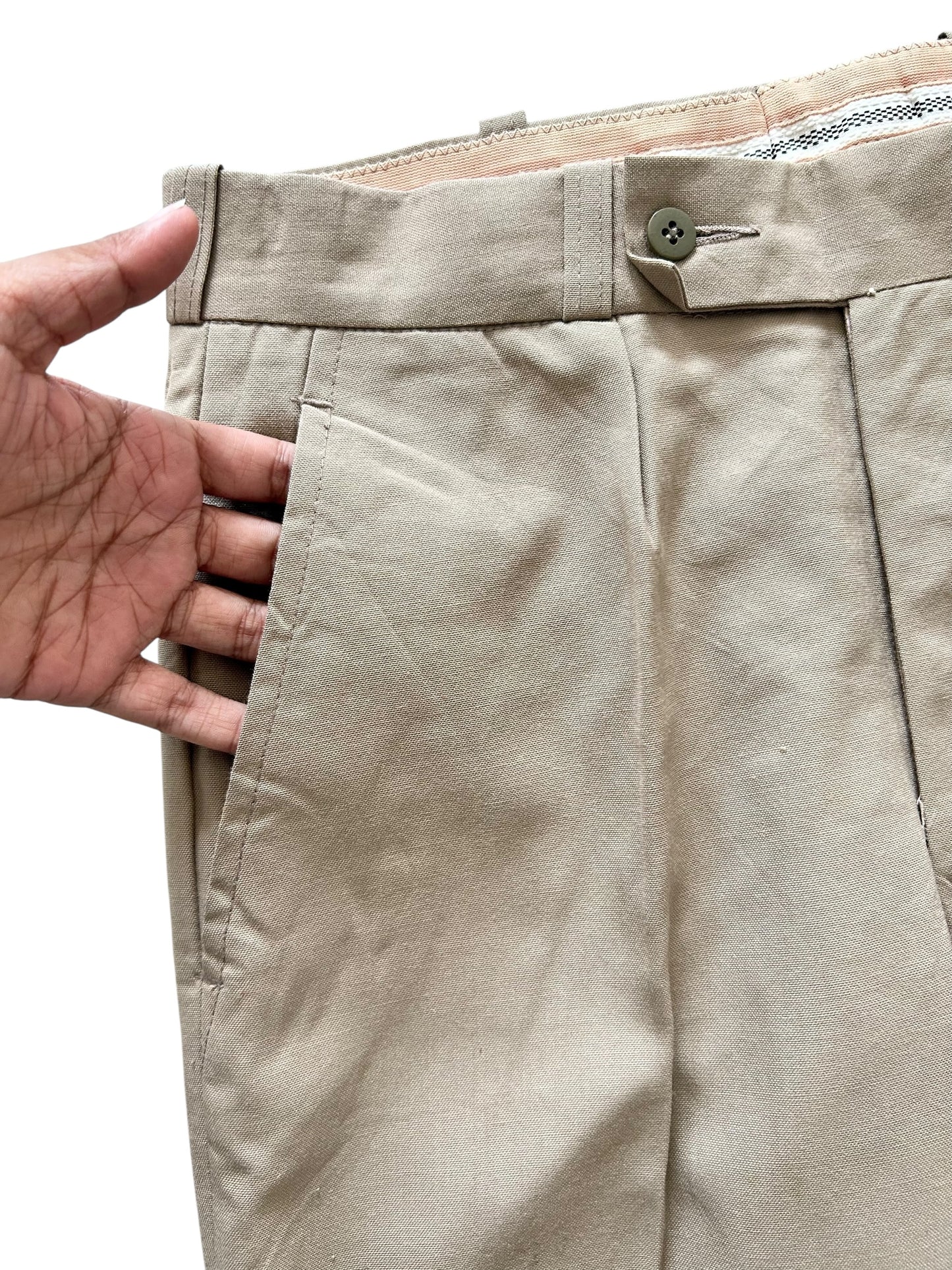 Beige Pants