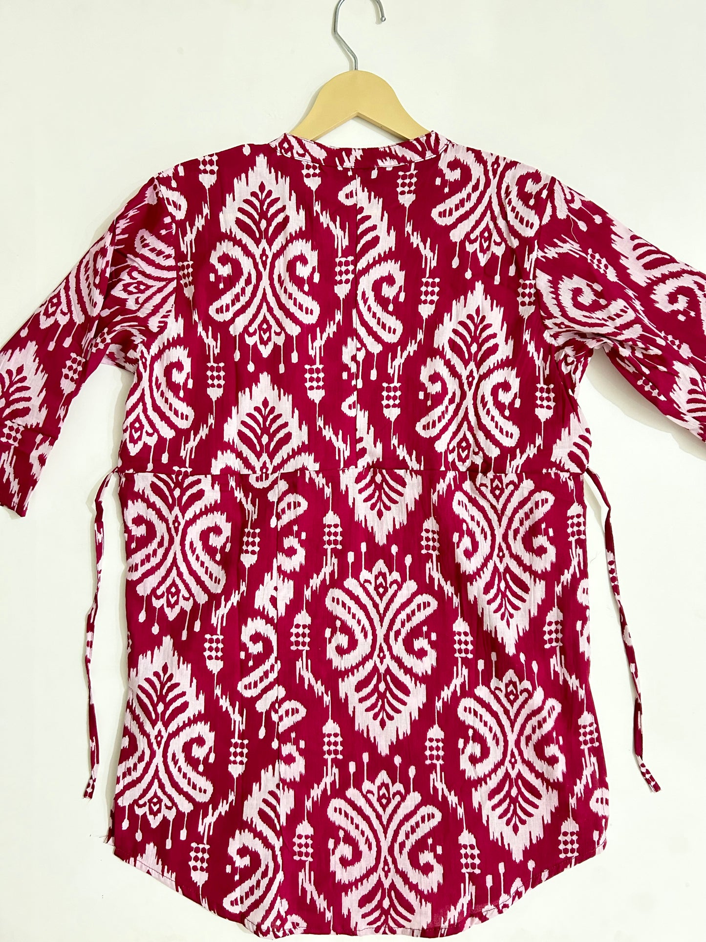 Ethnic Red Kurta Top