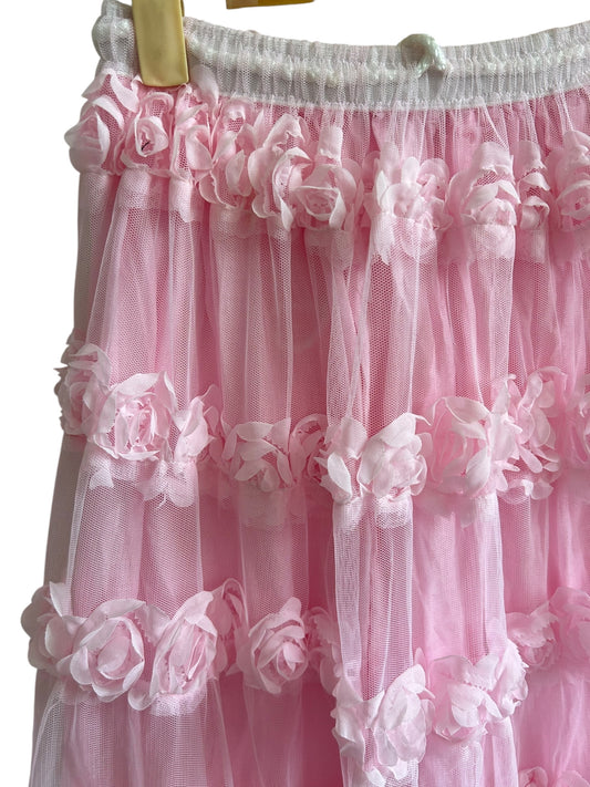 Rose Tiered Skirt