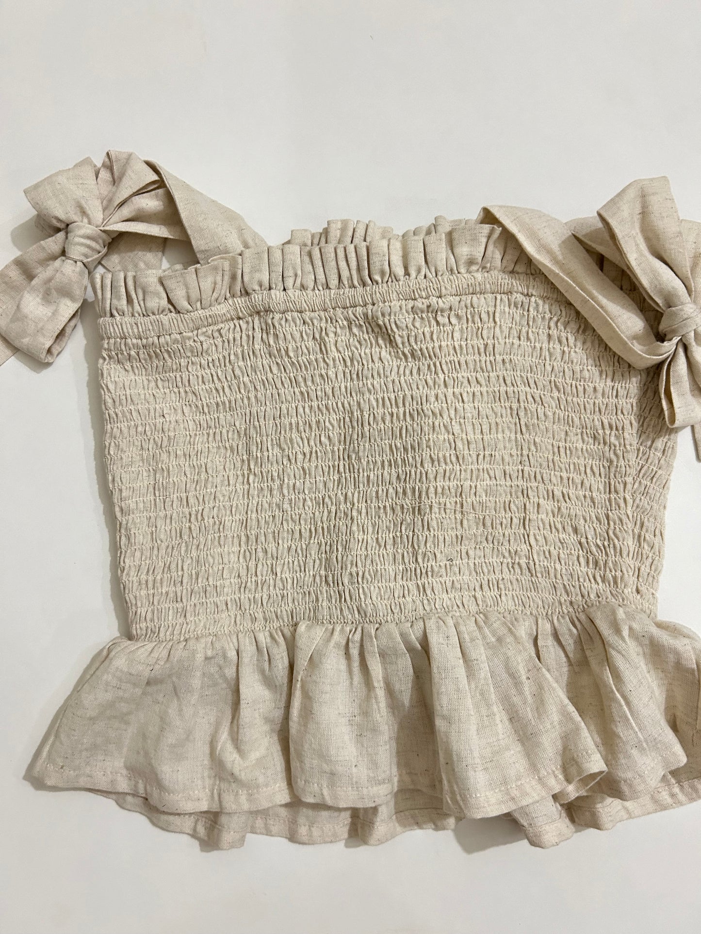Smoked Knot Top: Bust- Till 42”