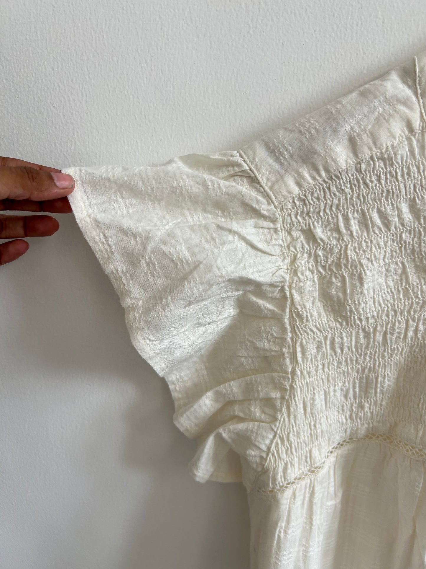 White Cotton Top
