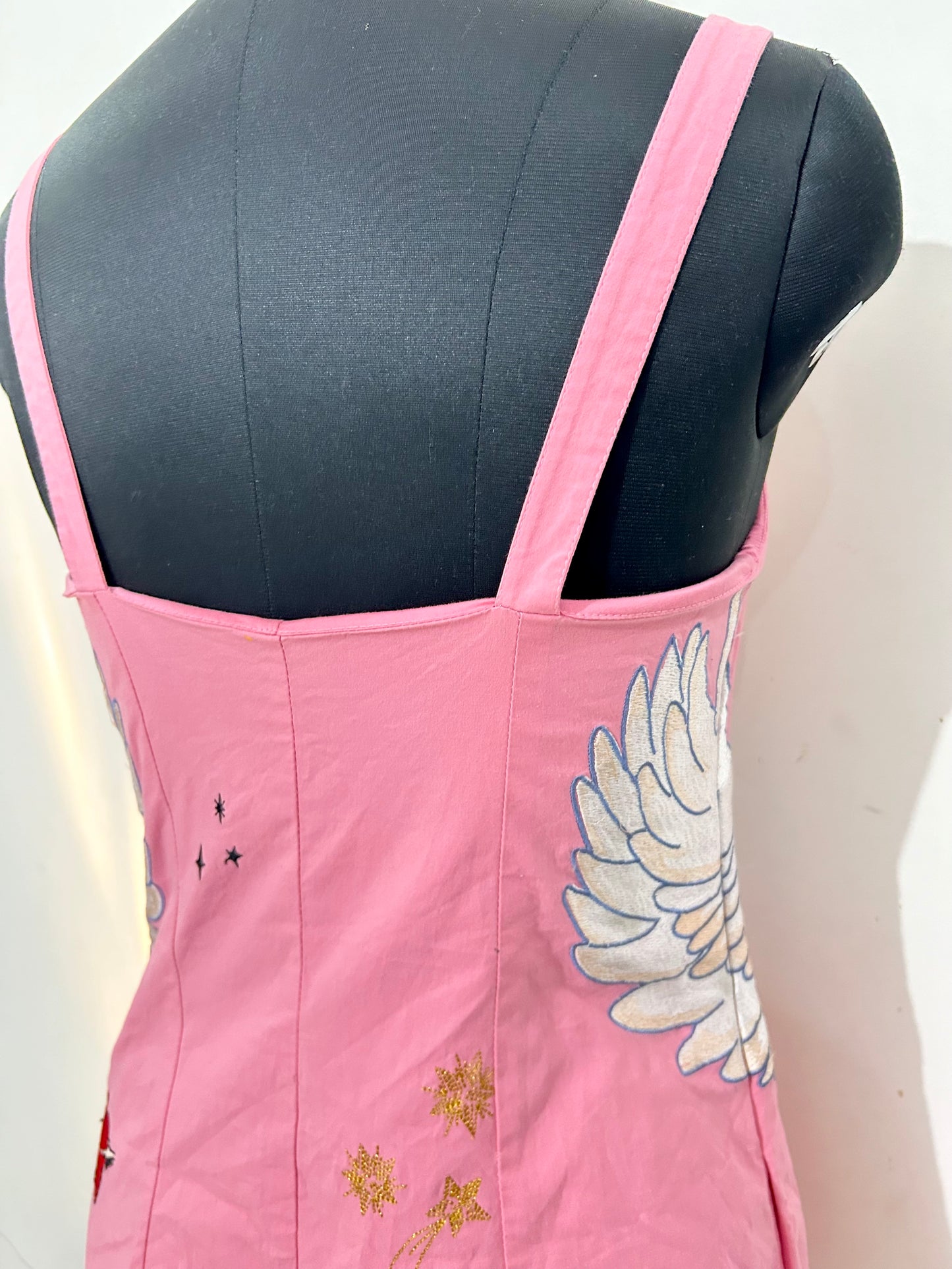 Embroidered Shift Dress- BUST: 36/38”