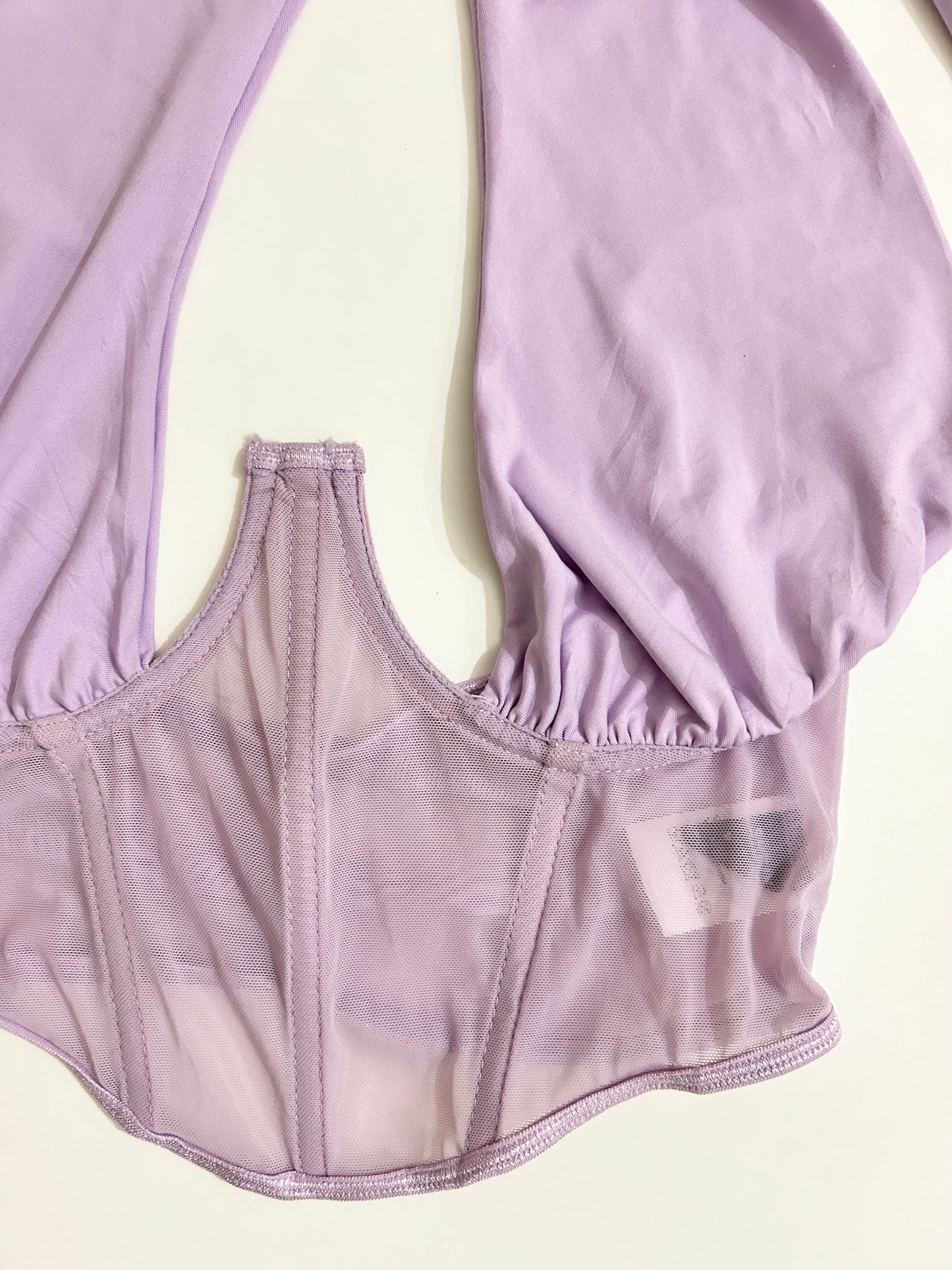 Halterneck Mauve Top