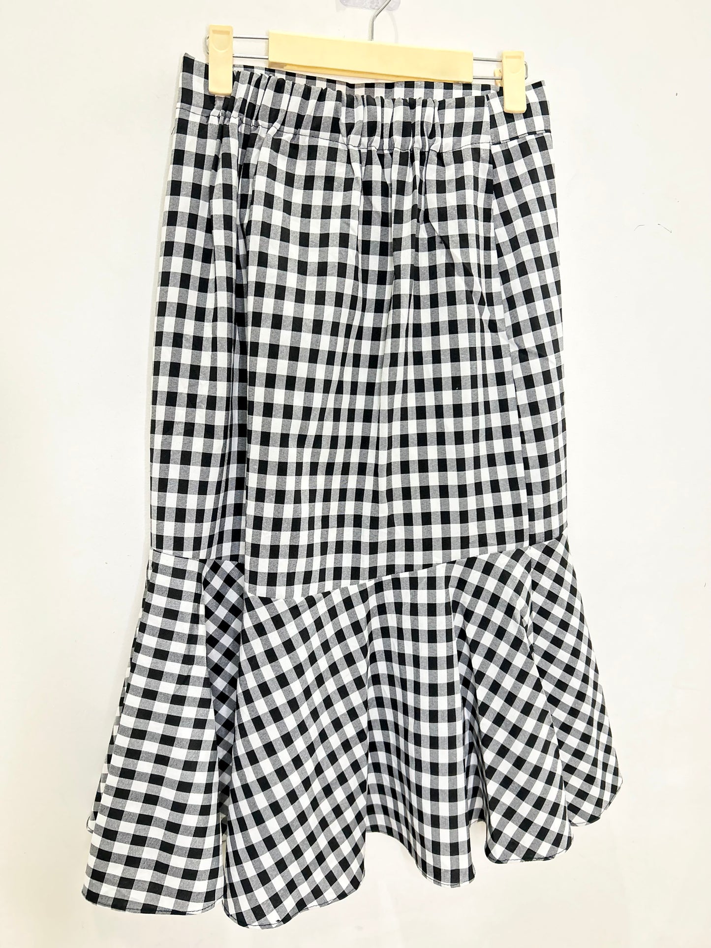 B&W Ruffled Skirt