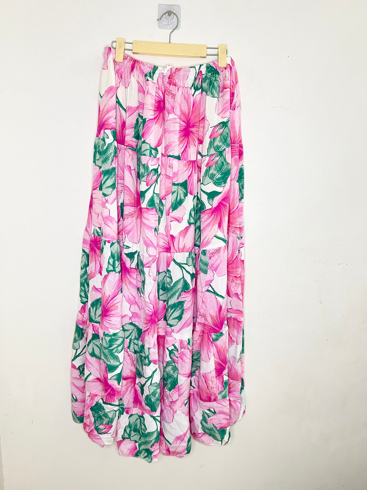 Bougainville Print Skirt