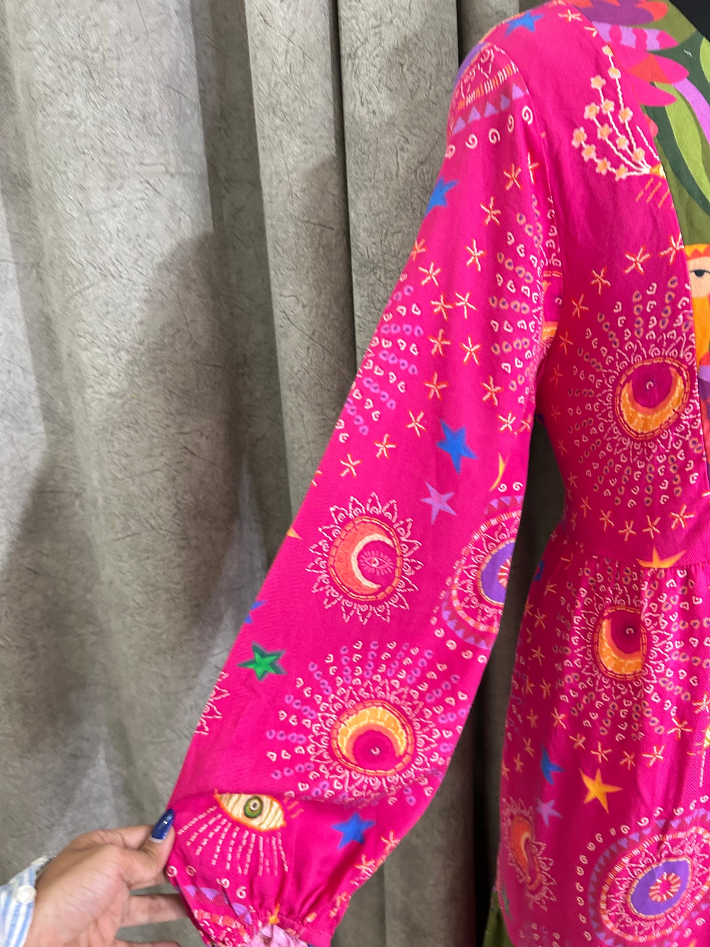 Tropical Mirage Boho Maxi Dress