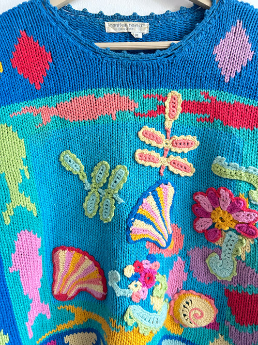 Tropical Ocean Sea Life Sweater