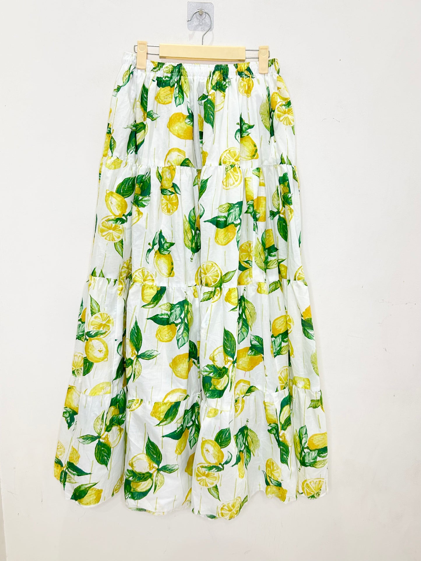 Lemon Print Skirt