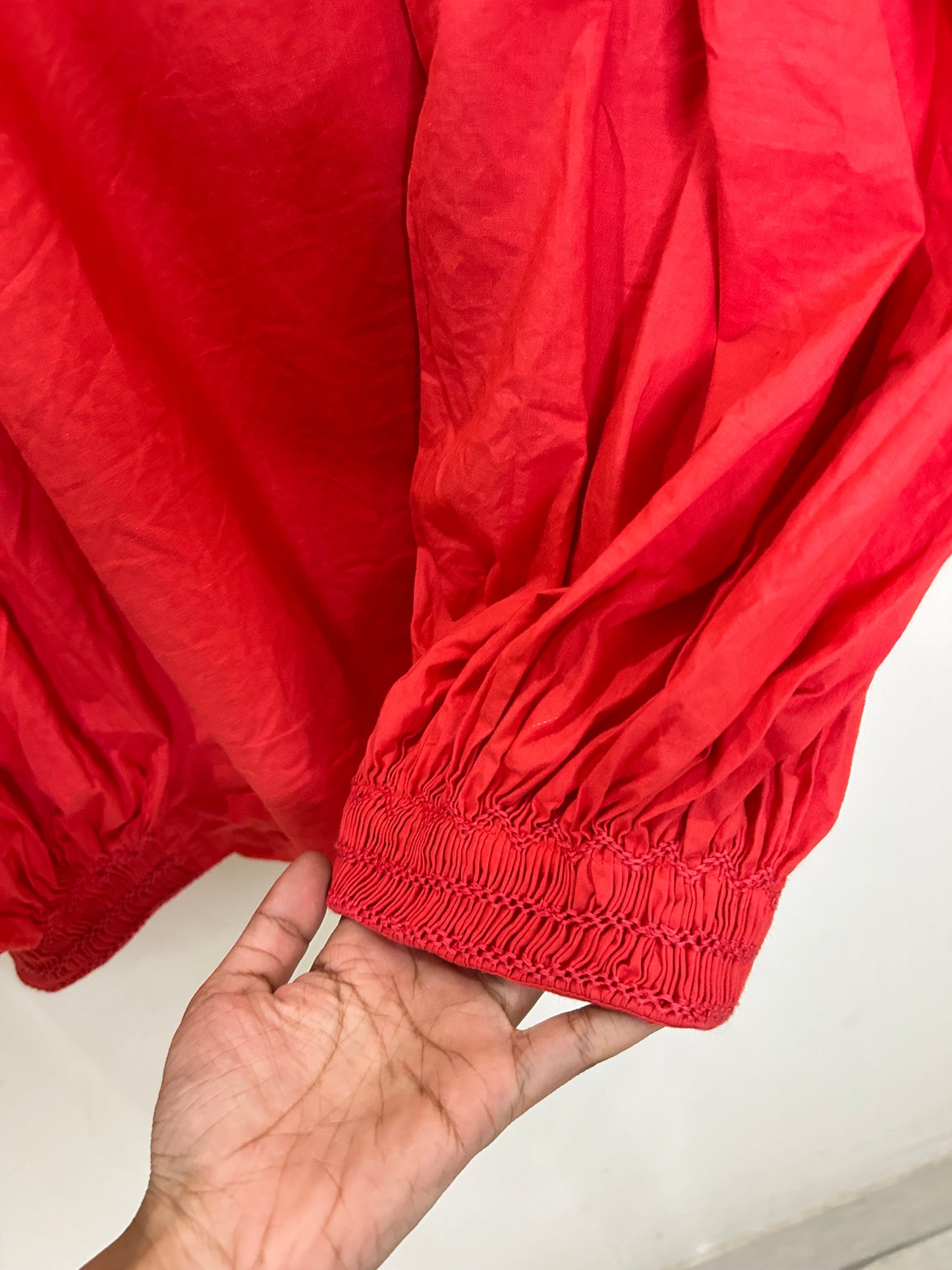 Cotton Balloon Skirt (with Pockets)
