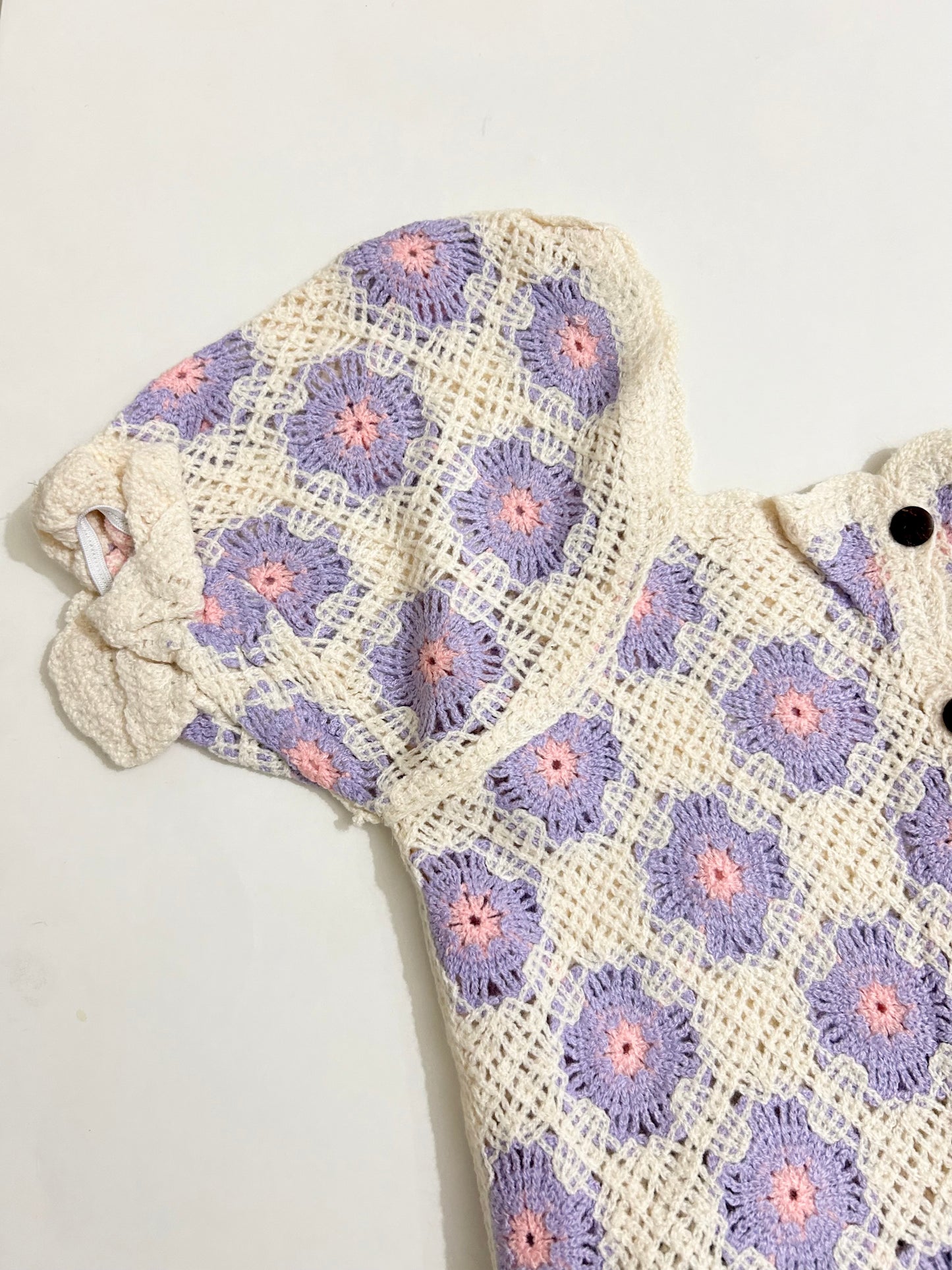 Lavender Puff Sleeve Top