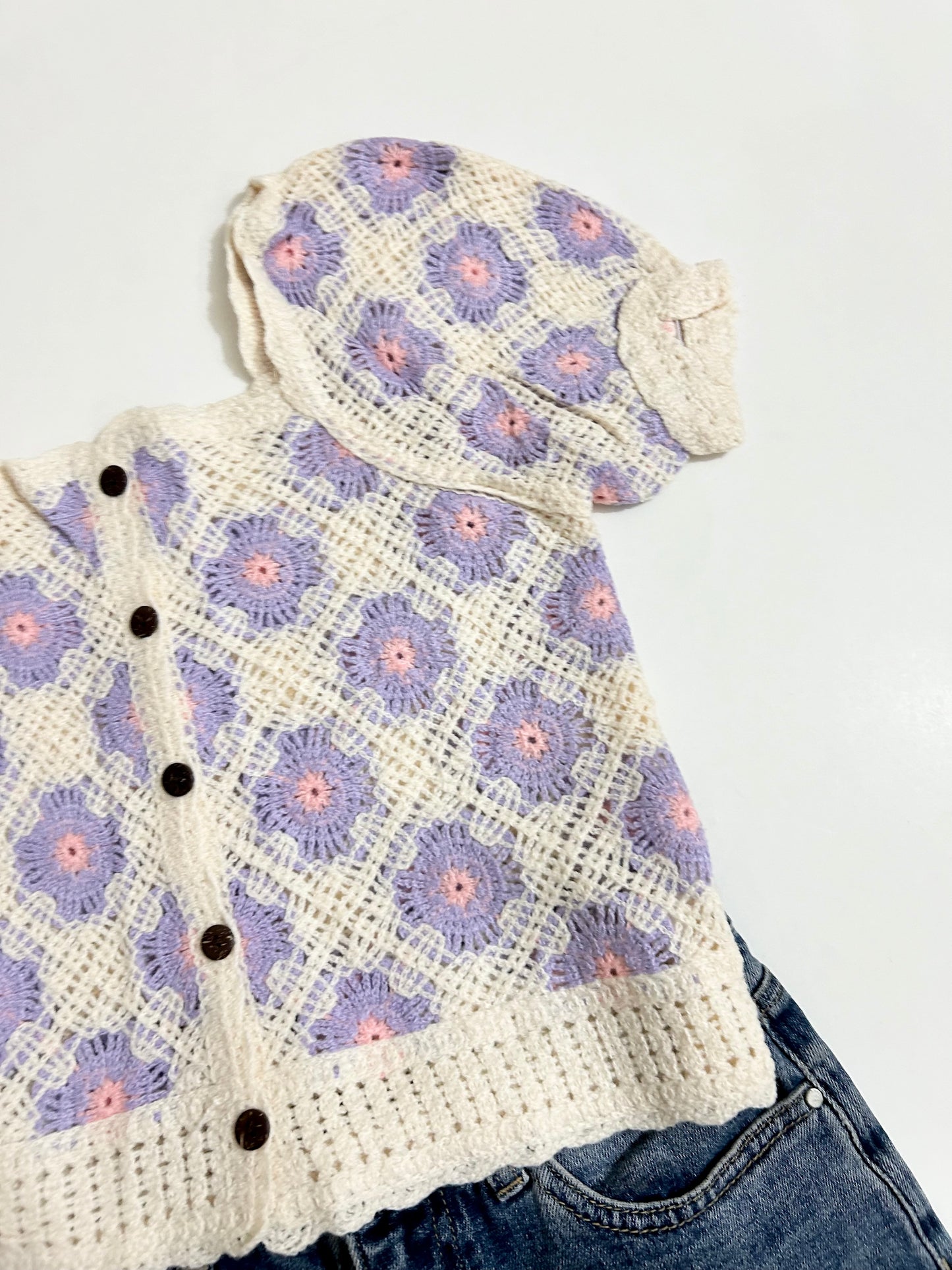 Lavender Puff Sleeve Top