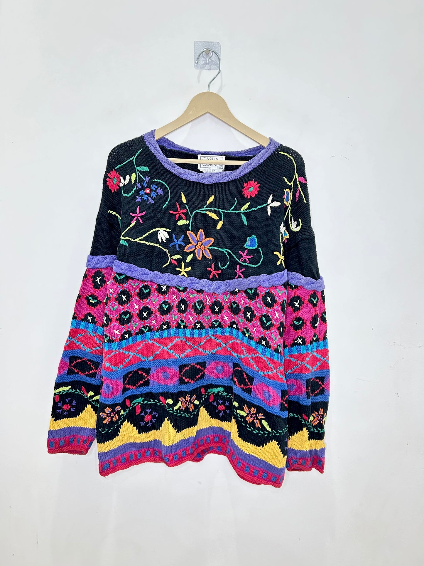 Fully Embroidered Cardigan
