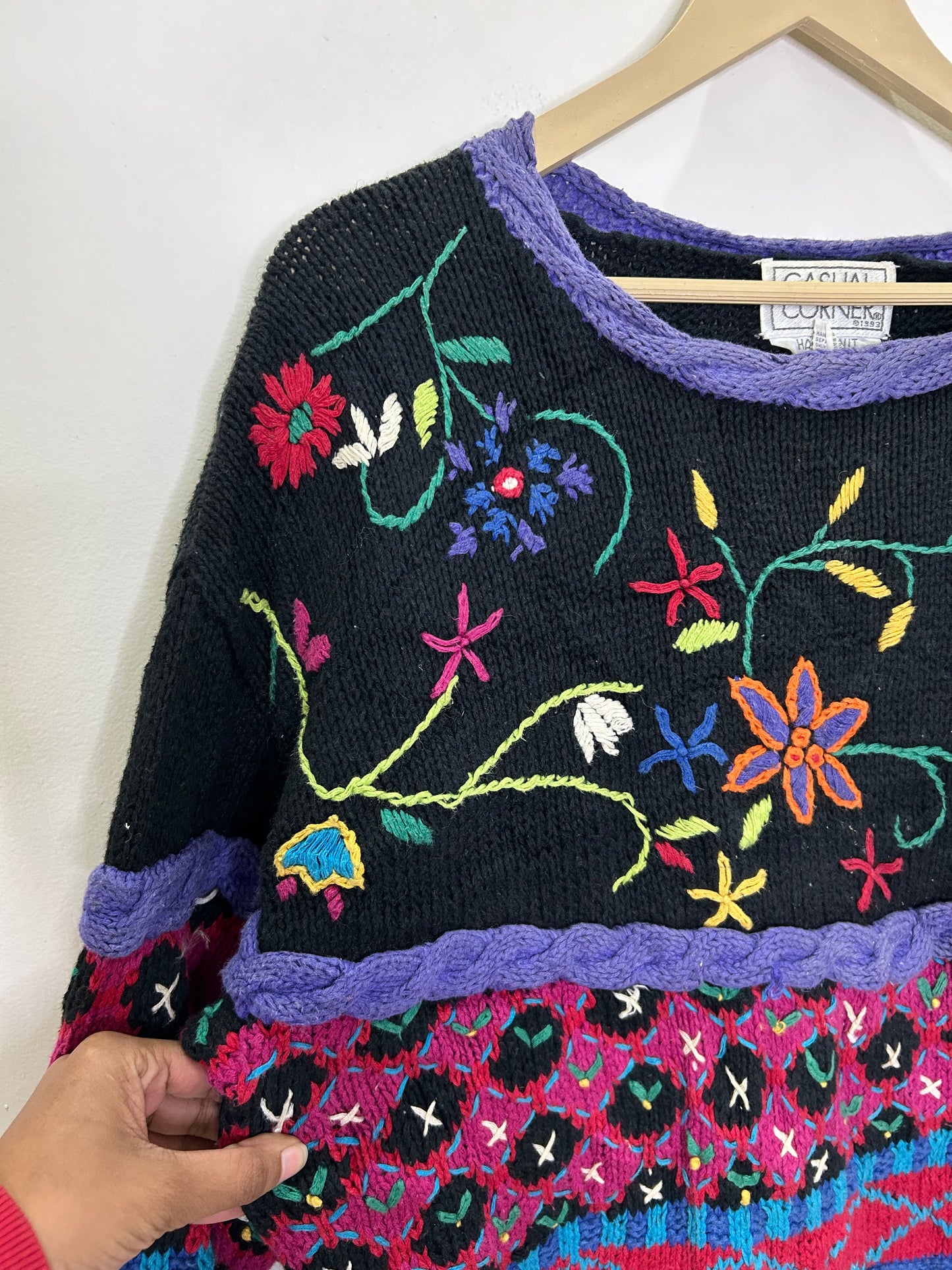 Fully Embroidered Cardigan