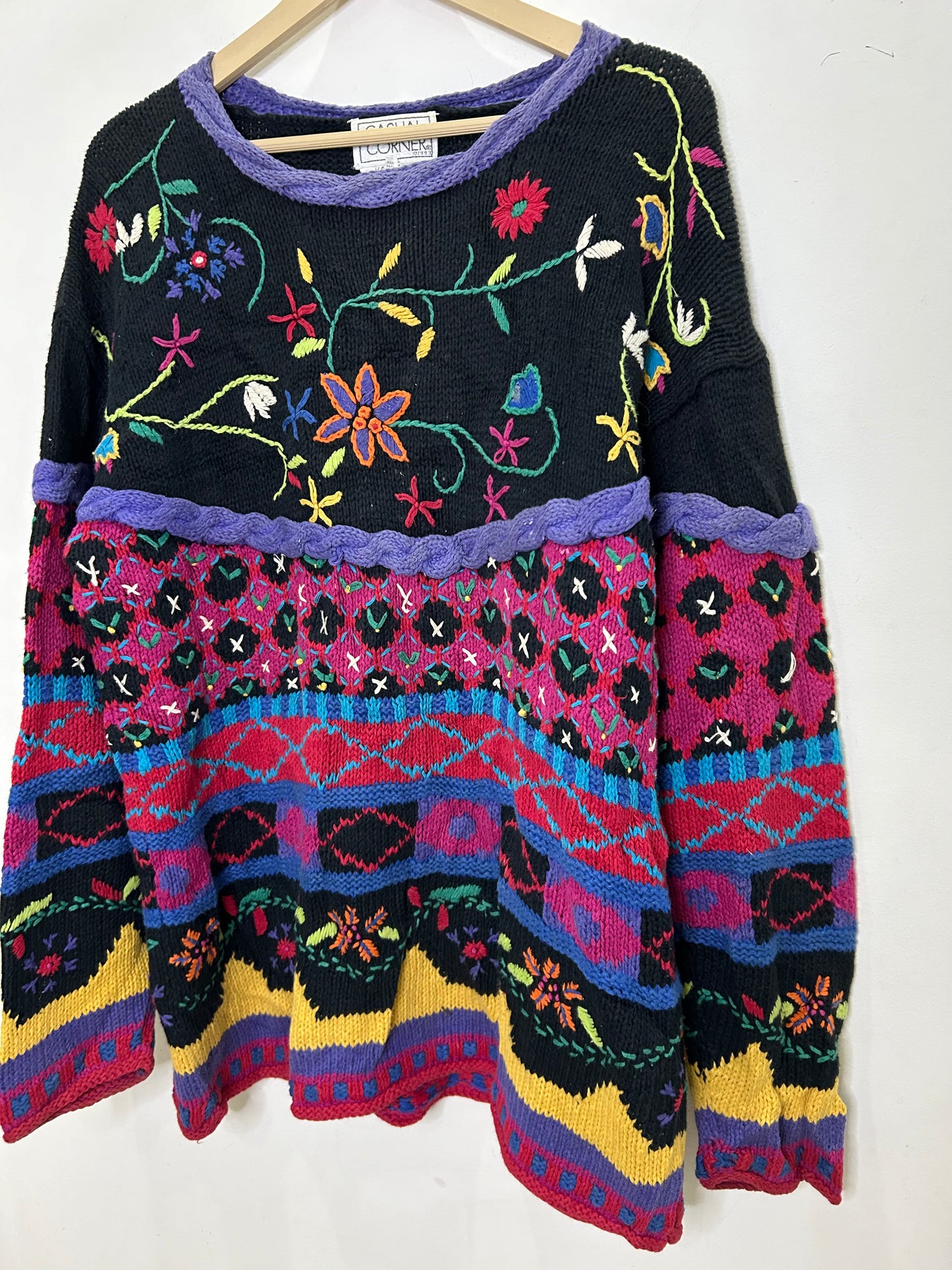 Fully Embroidered Cardigan