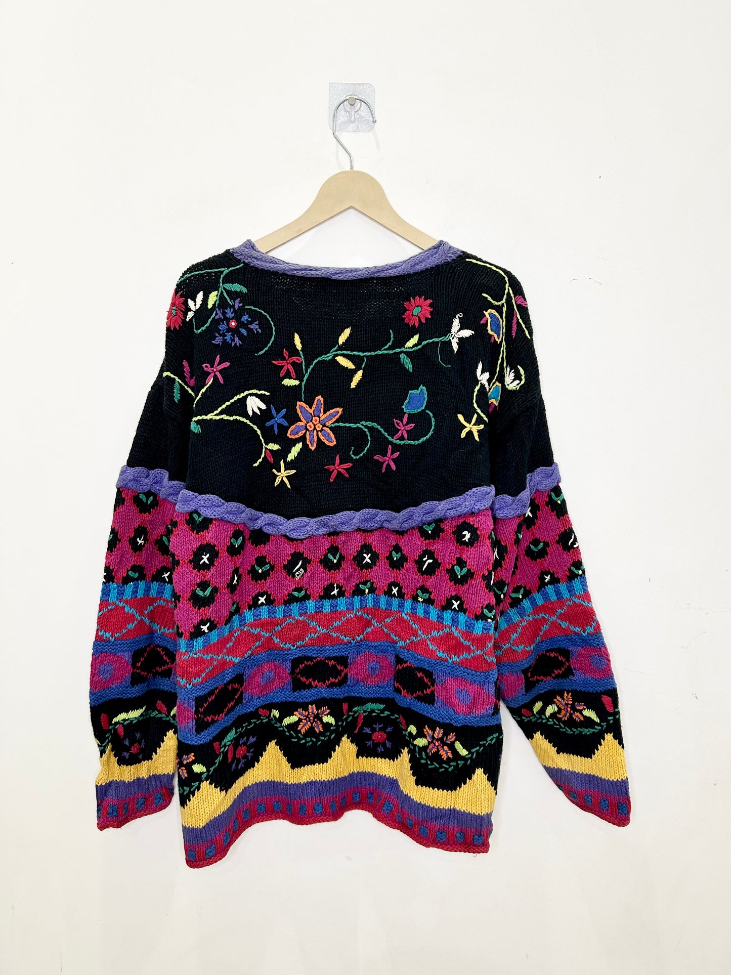 Fully Embroidered Cardigan