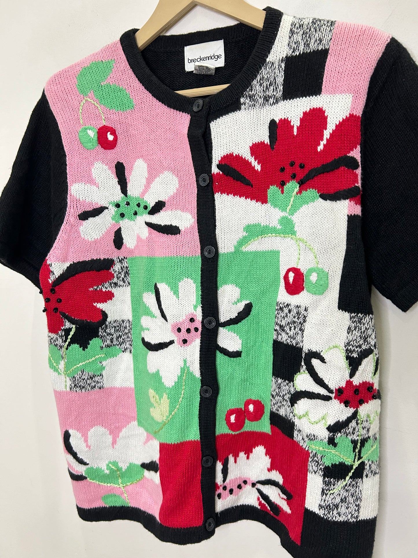 Floral T shirt Vest