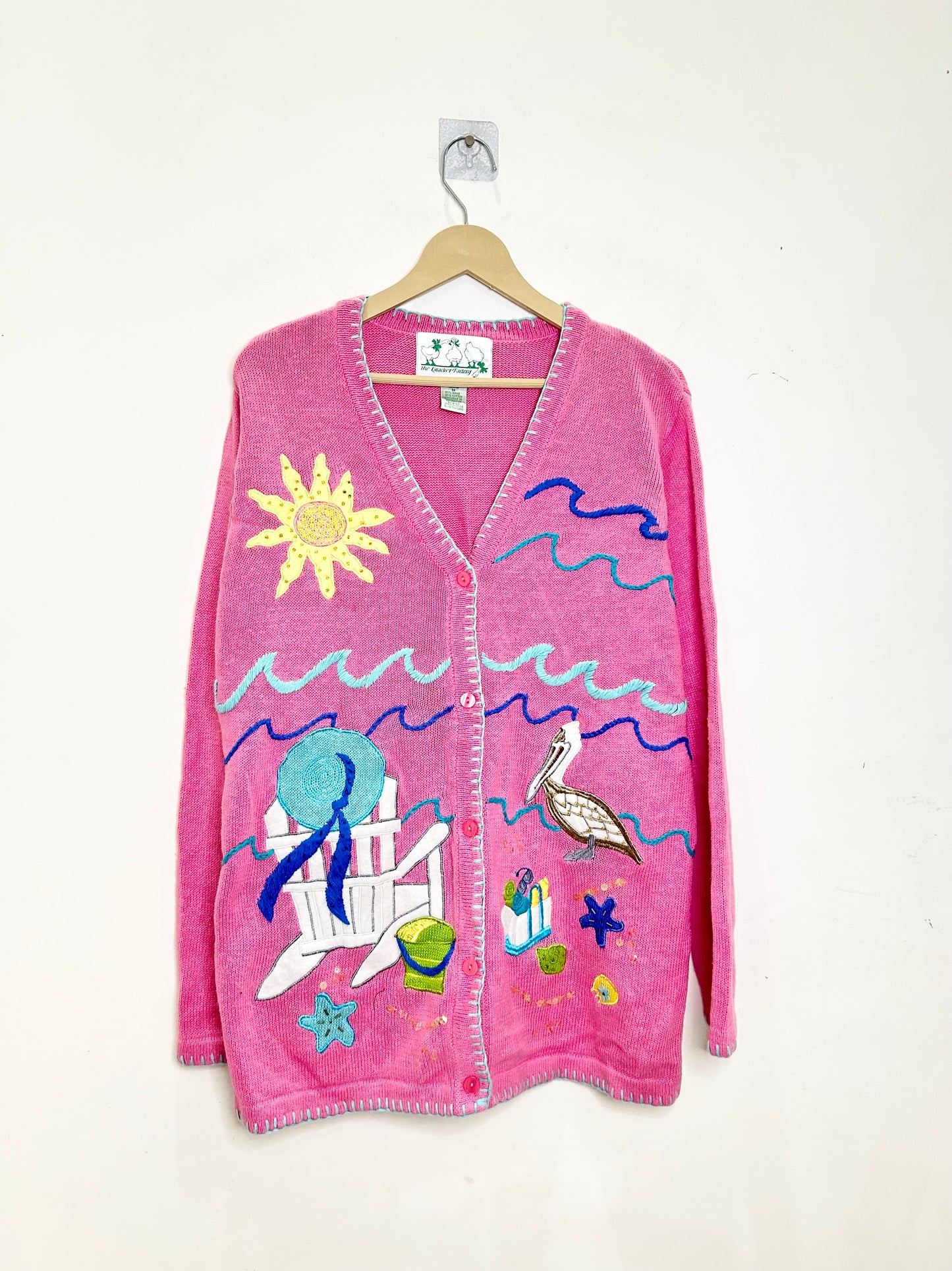 Flamingo Beach Cardigan