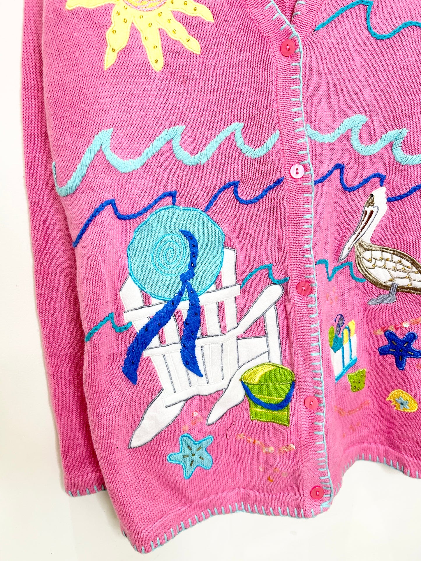 Flamingo Beach Cardigan