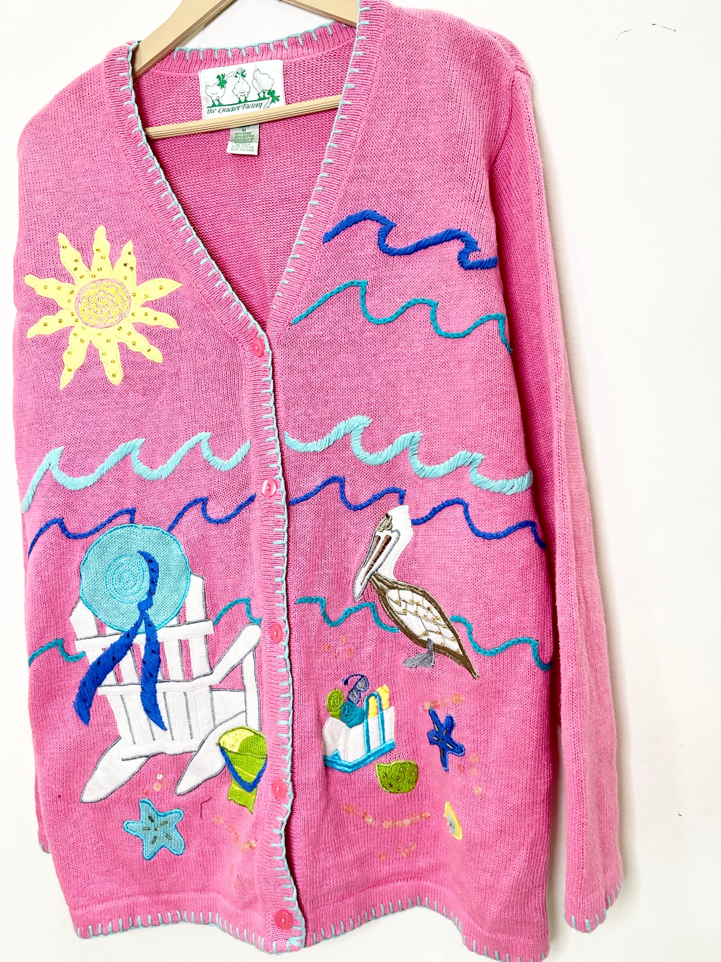 Flamingo Beach Cardigan