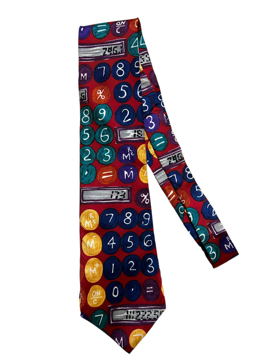 Vintage Calculator Tie #1