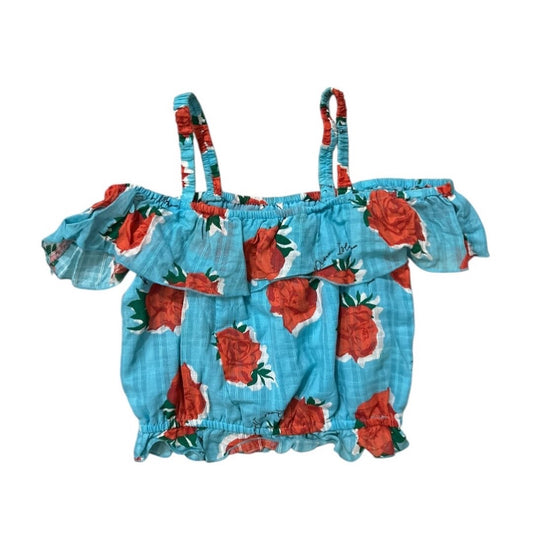 Floral Cold Shoulder Top