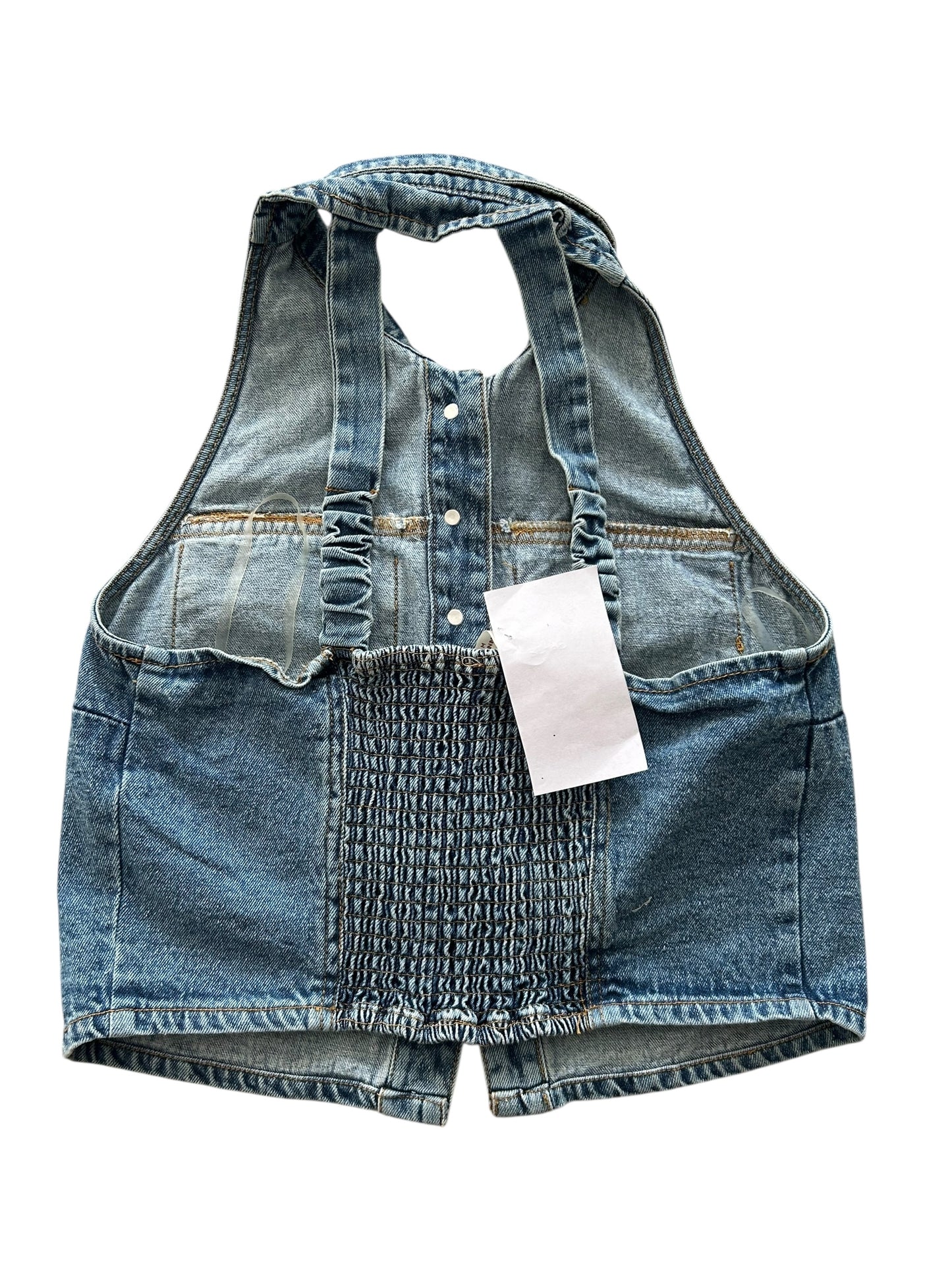 Denim Vest: 40”