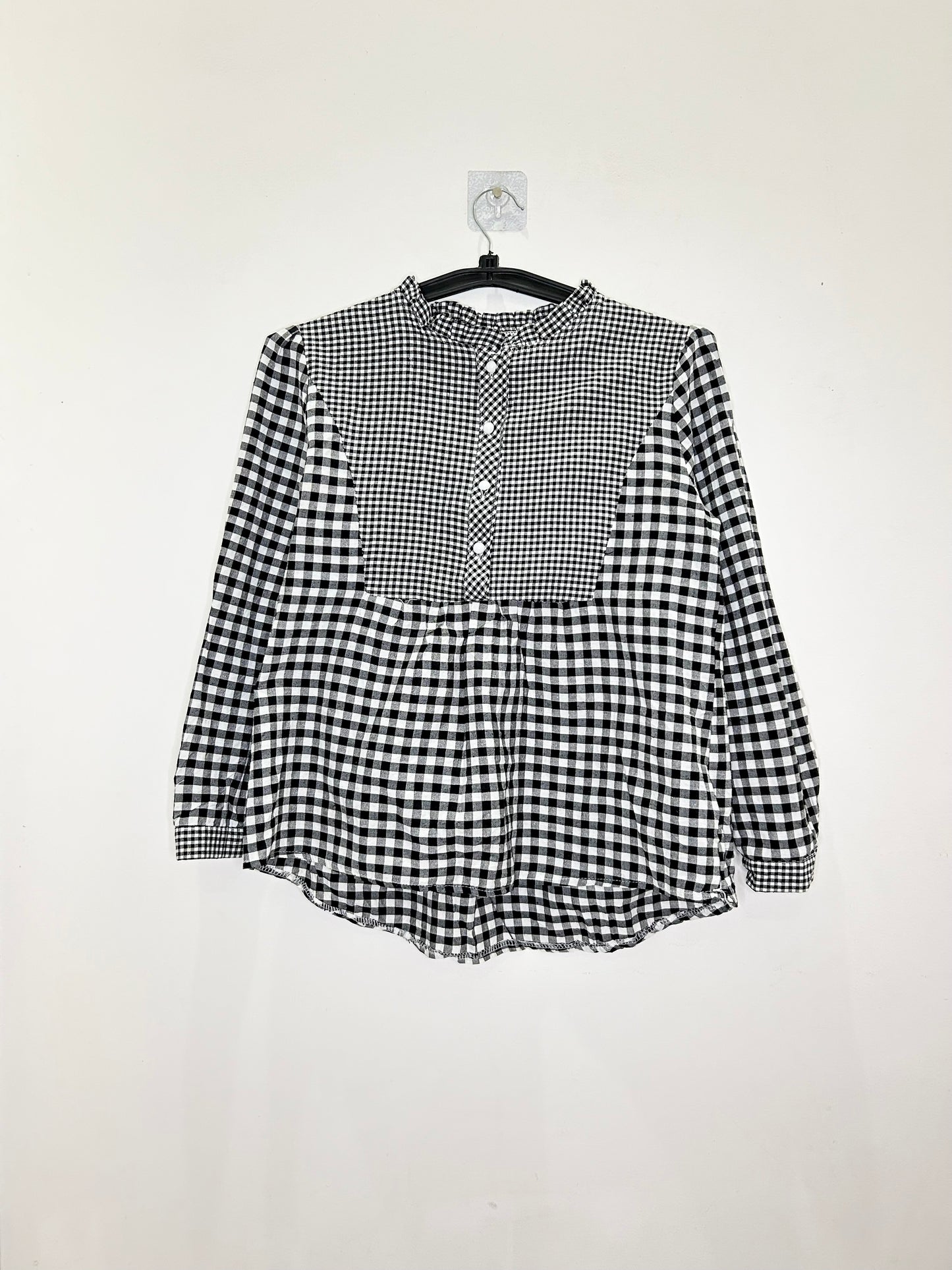 B&W Checked Top