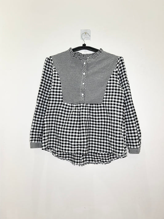 B&W Checked Top