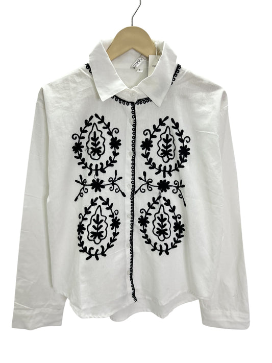 Cotton Embroidered Shirt