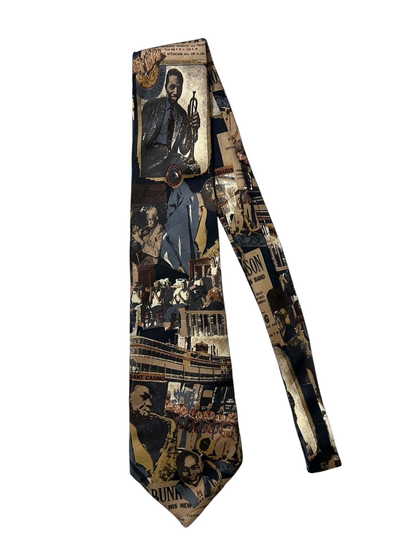 Vintage Jazz theme Tie