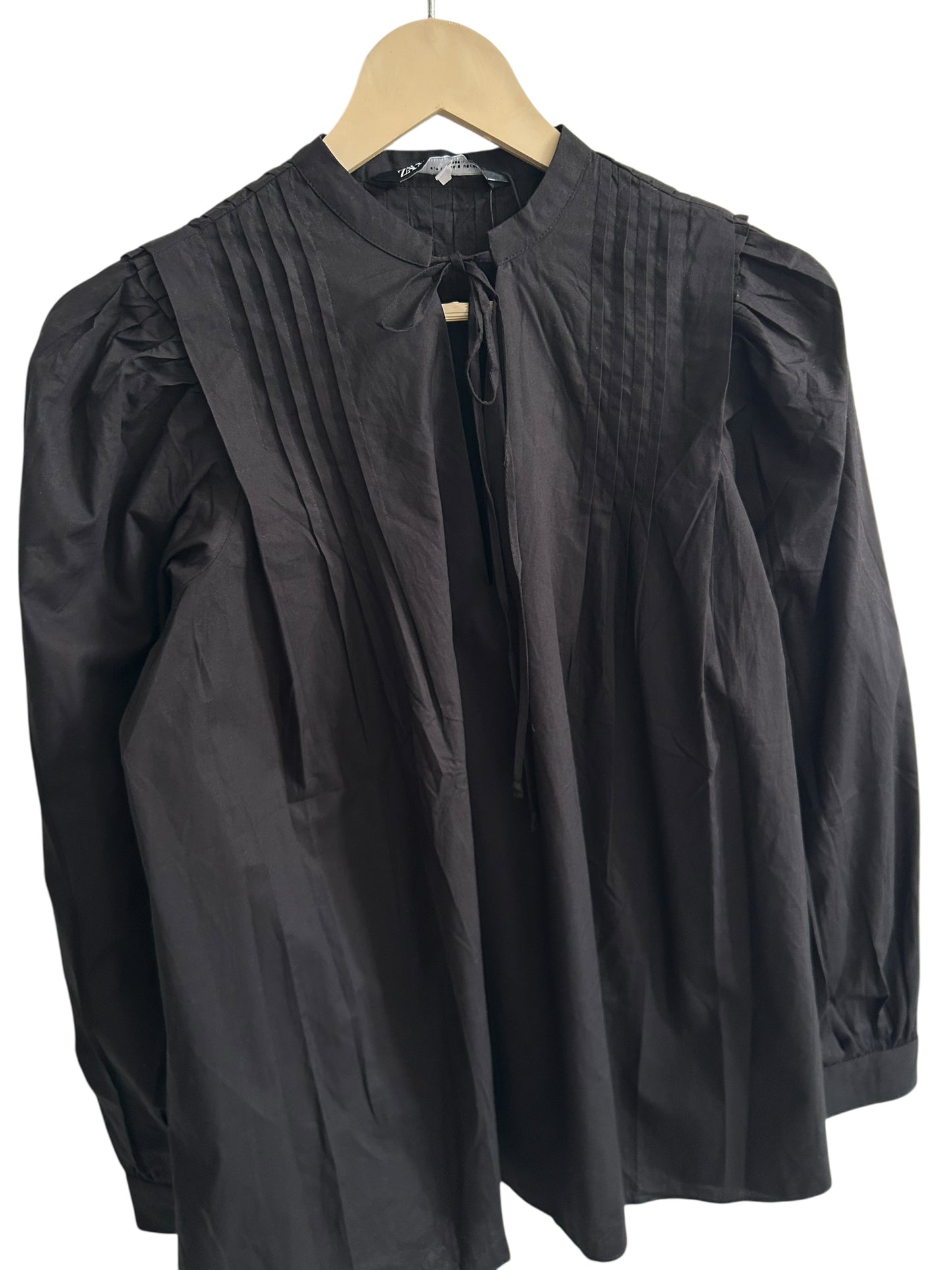 ZARA Black Cotton Top